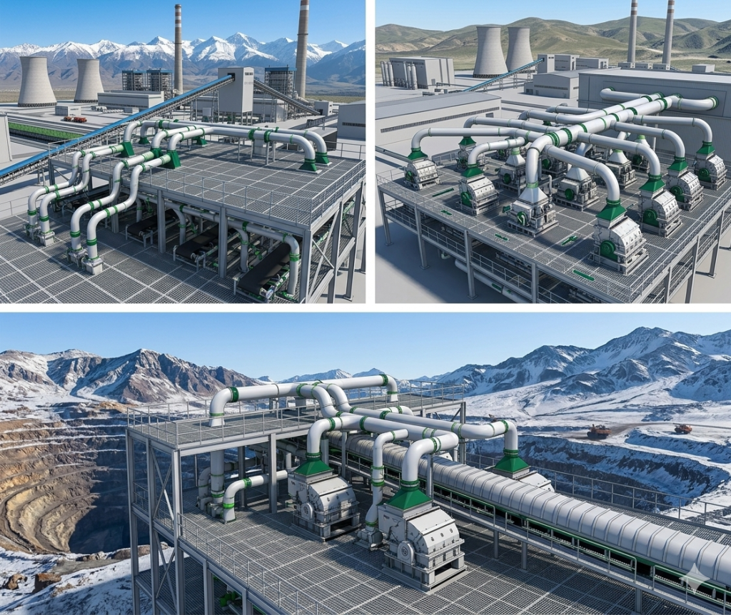 Dust Collection System for Mining and Power Plant