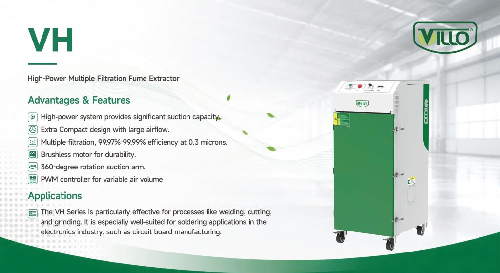 Fume Extractor The VH Series