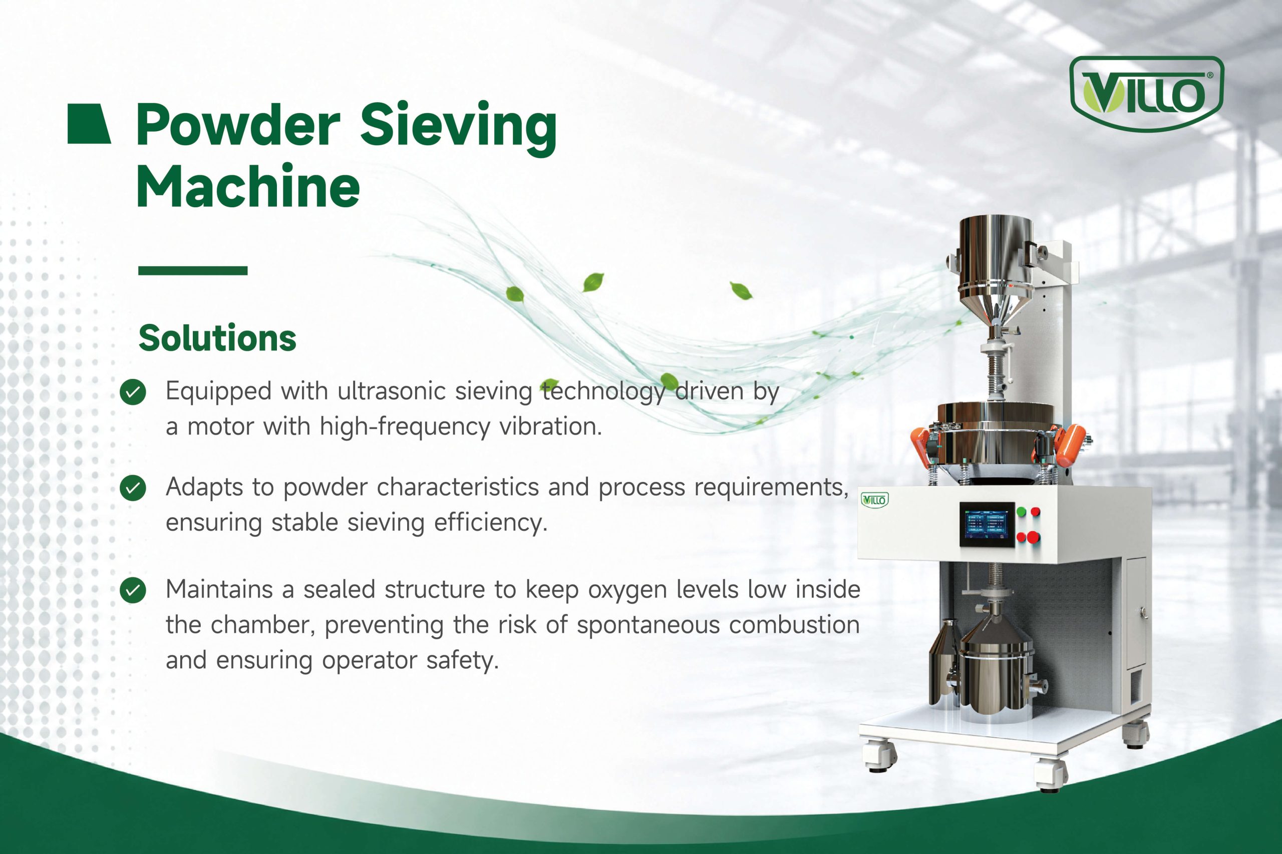 Powder Sieving Equipment for Metal Powder Recovery